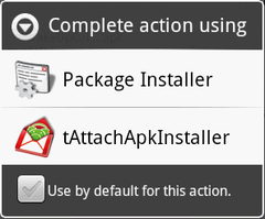 select installer