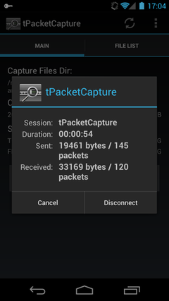 android packet capture tool